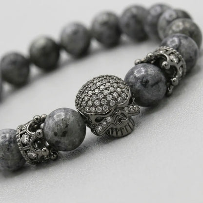 Dark King Beaded Bracelet
