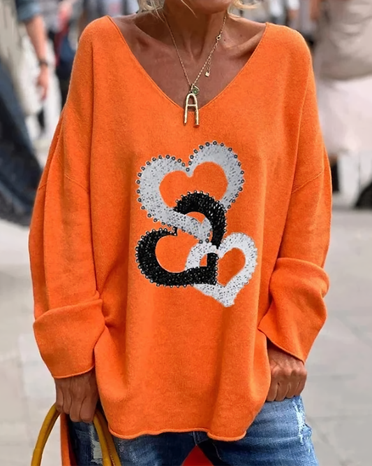 Edda® | Comfortable graphic sweater
