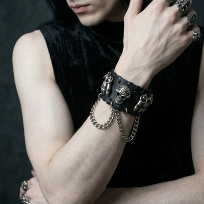 Dead Shot Skull Bracelet