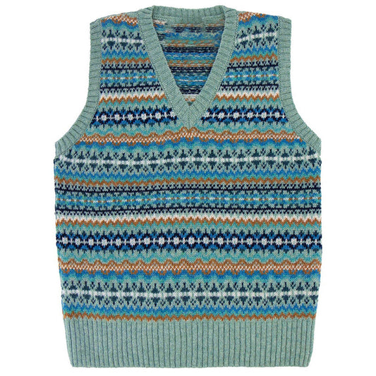 Vintage Geometric Southwest Vest Sweater elevenforest