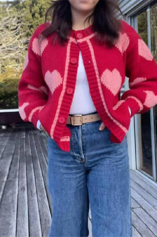 Samantha® | Heart-shaped, cozy, casual sweater