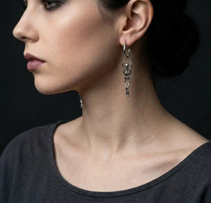 Hanging Bones Earrings