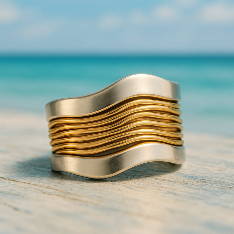 Classic Gold Ring with Timeless Appeal