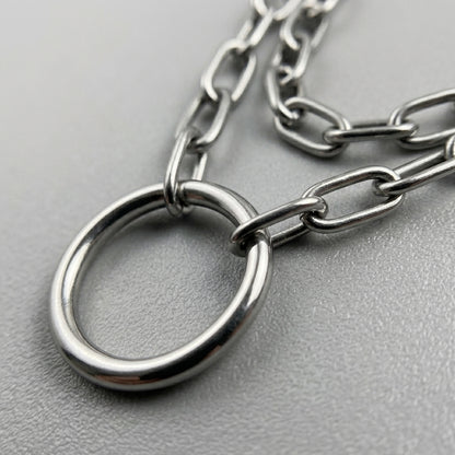 Void Loop Layered Chain Necklace