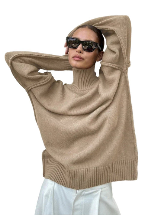 Maria José® | Fashionable turtleneck sweater for women made of fine knit