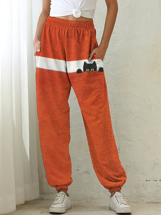 Funny Cat Women's Sweatpant elevenforest