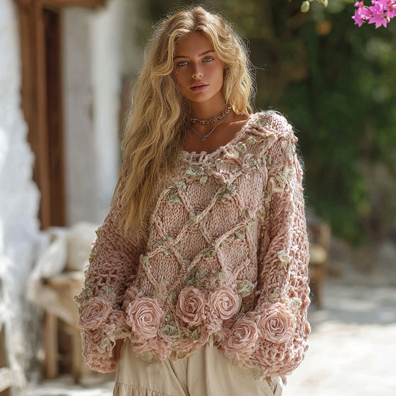 Timeless Vintage Style Jumper