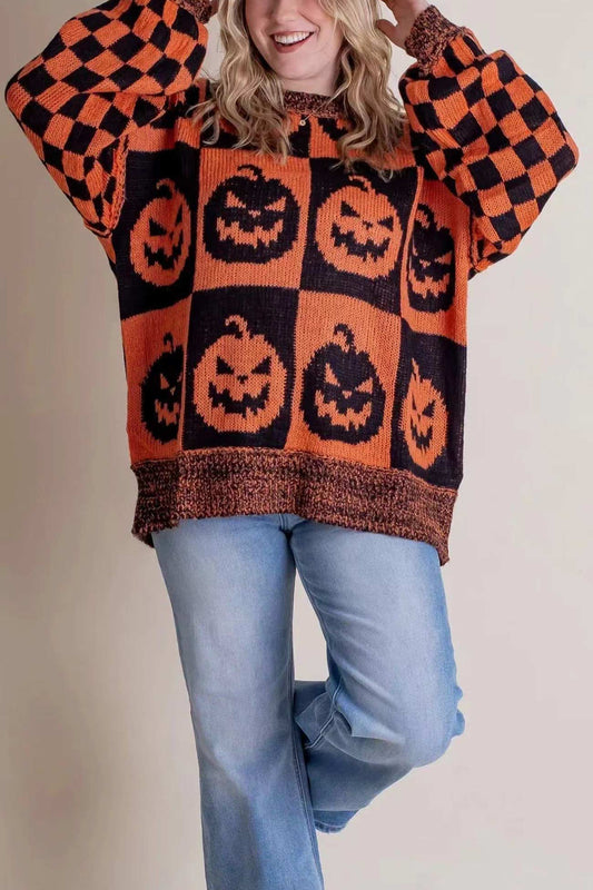 Marie® | Halloween crew neck sweater