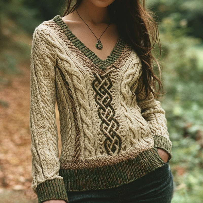 Timeless Vintage Style Jumper
