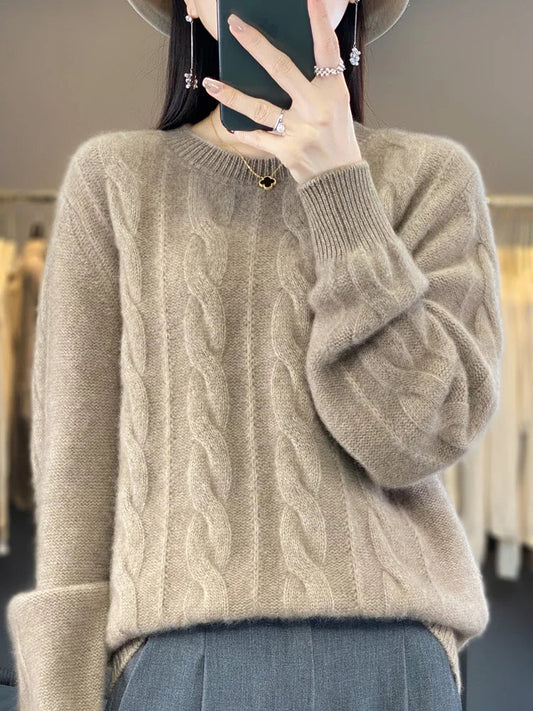 Estefanía® | Warm sweater with texture