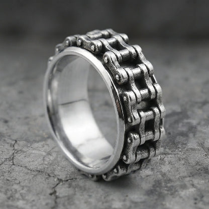 Retro Locomotive Chain Ring