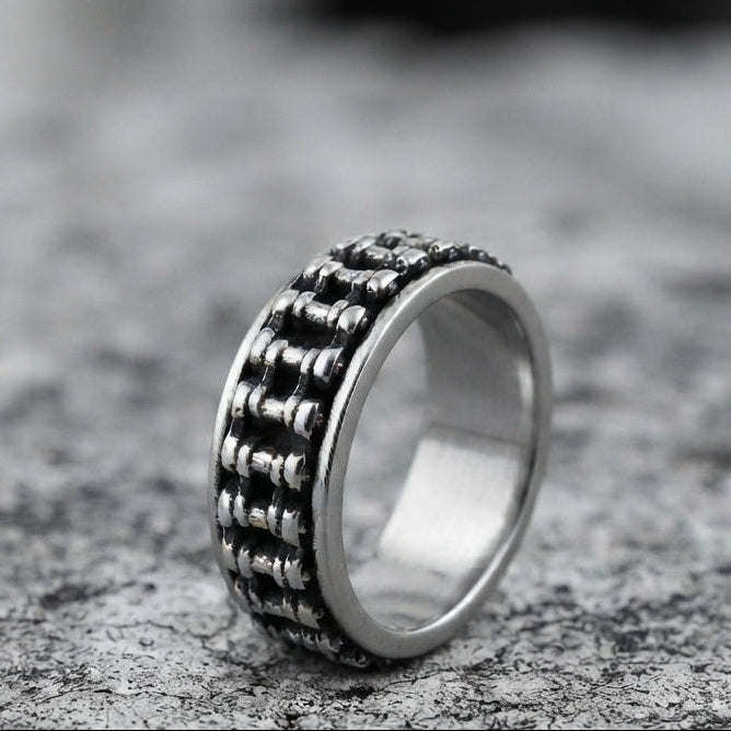 Vintage Locomotive Chain Ring