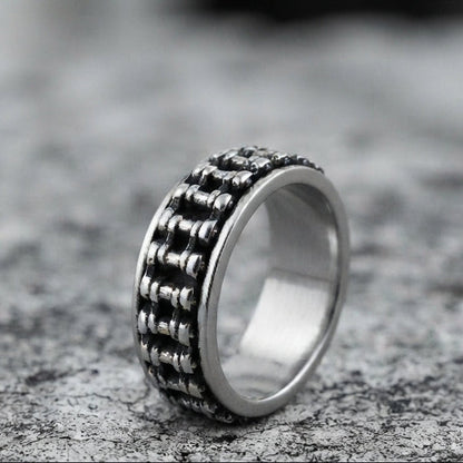 Vintage Locomotive Chain Ring
