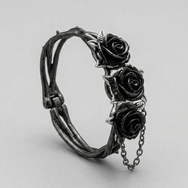 Gothic Rose Vine Bracelet