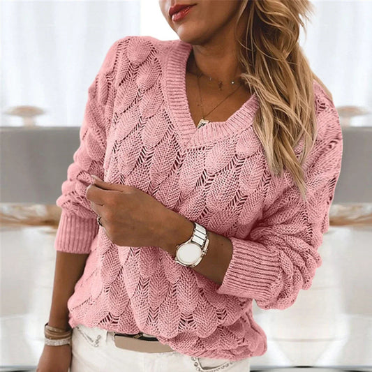 Araceli® | Elegant V-neck sweater