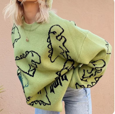 Imelda® | 90s oversized loose knit sweater
