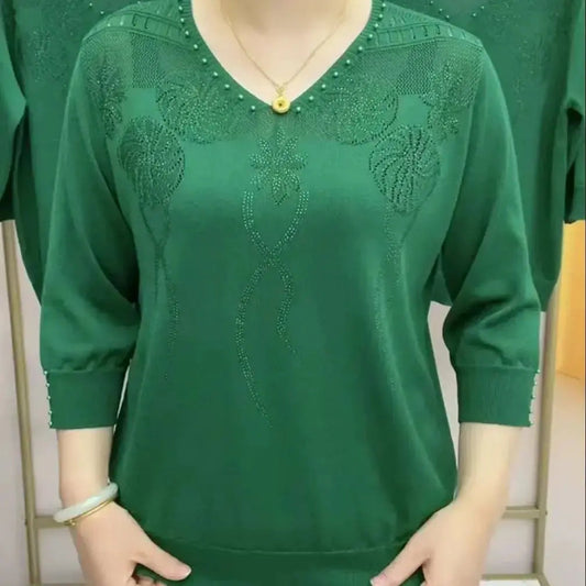 Rebeca® | Winter frozen silk sweater