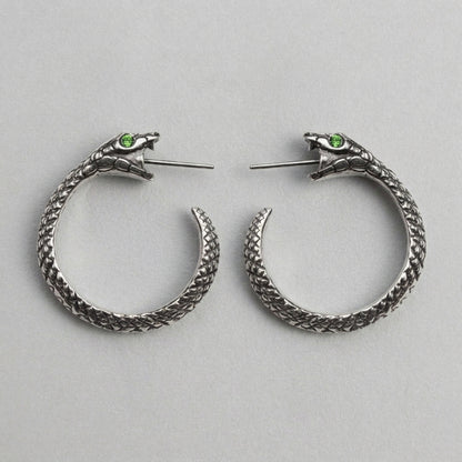 Venom Circle Earrings