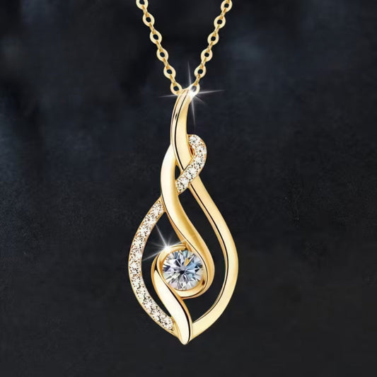 Flowing Loop Necklace