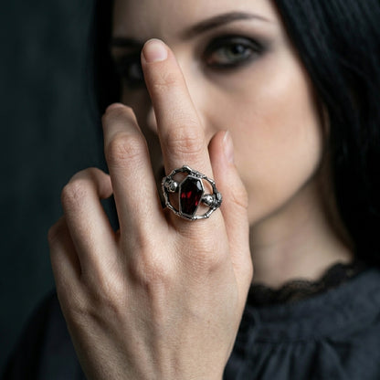Skeleton Coffin Ring