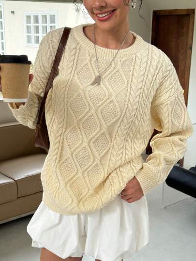 Ursula® | Women's sweater with a loose crew neck