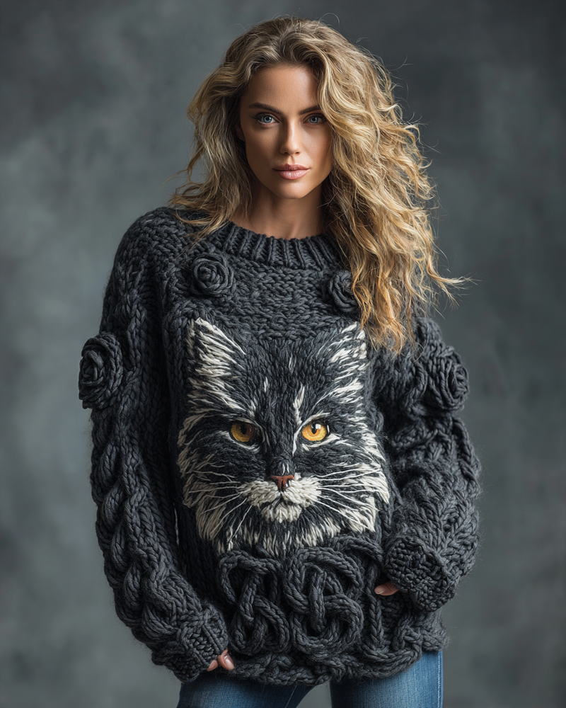 Timeless Vintage Style Jumper