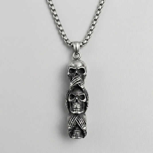 Ancient Skull Totem Necklace