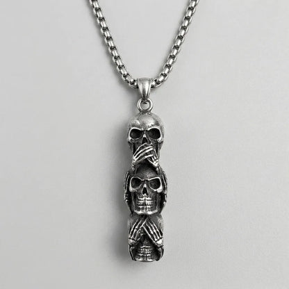 Ancient Skull Totem Necklace