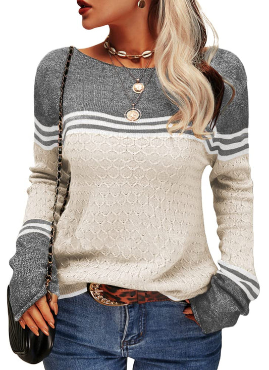 Greta® | Striped women's sweater
