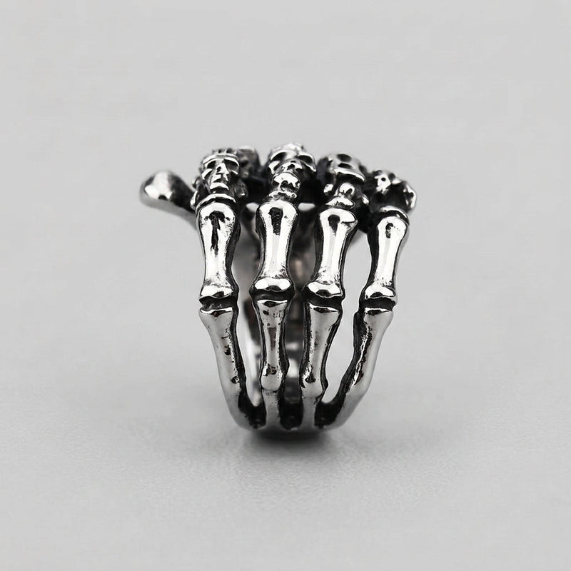 Skeleton Hand Wraparound Ring