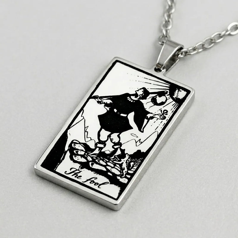 Fool Tarot Pendant Necklace