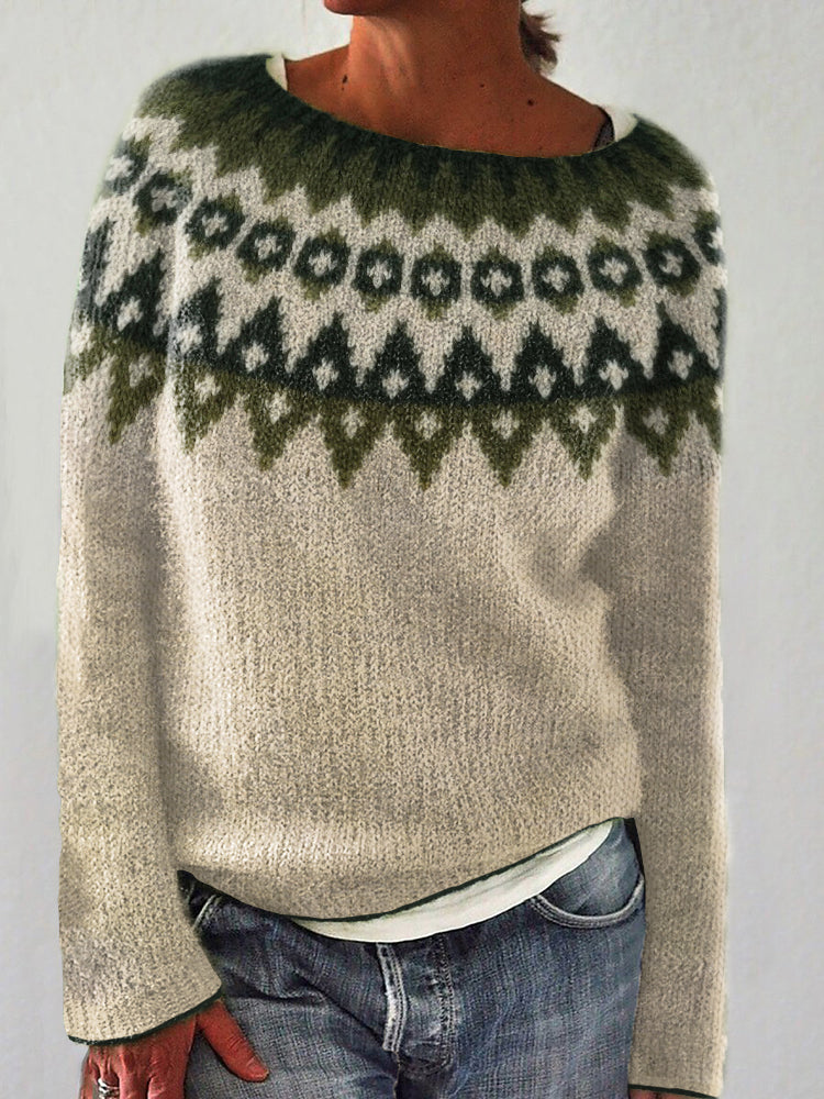Timeless Vintage Style Jumper