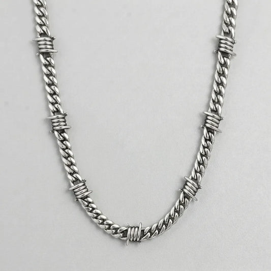 Rebel Wire Chain Necklace