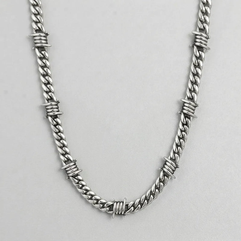 Rebel Wire Chain Necklace