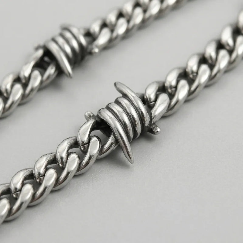 Rebel Wire Chain Necklace