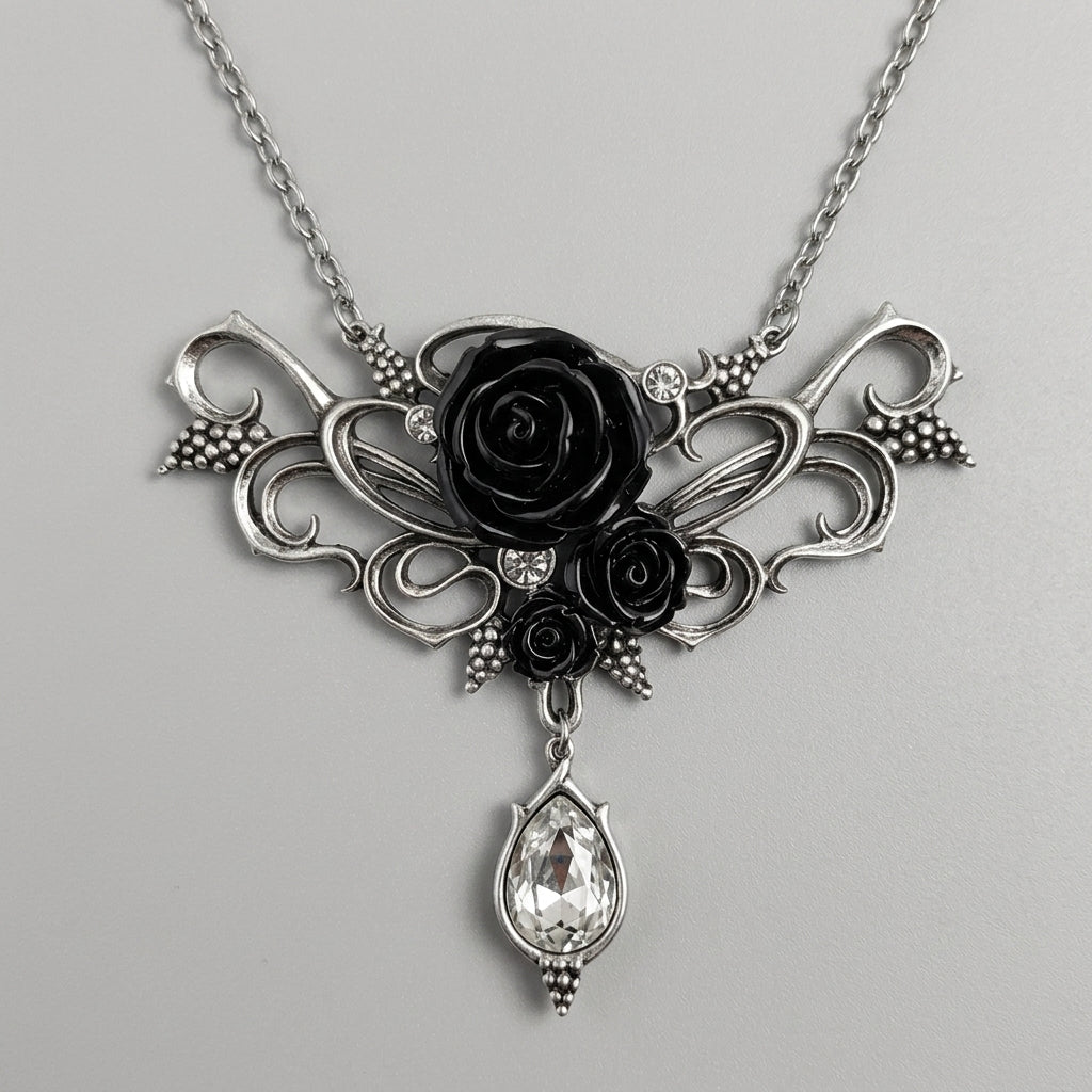 The Victorian Rose Necklace
