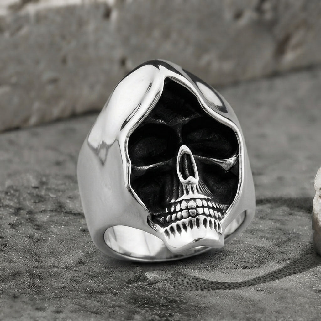Vintage-Style Skull Ring