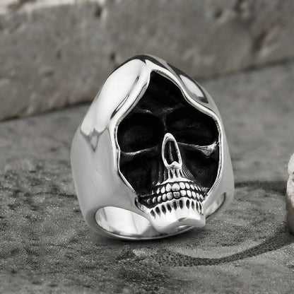 Vintage-Style Skull Ring