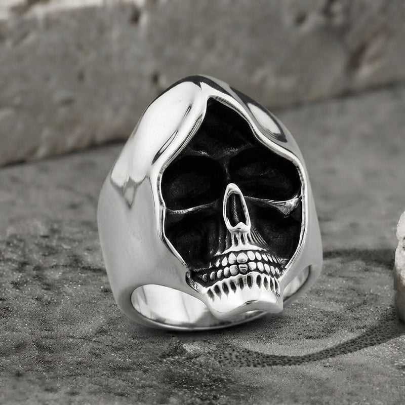 Vintage-Style Skull Ring