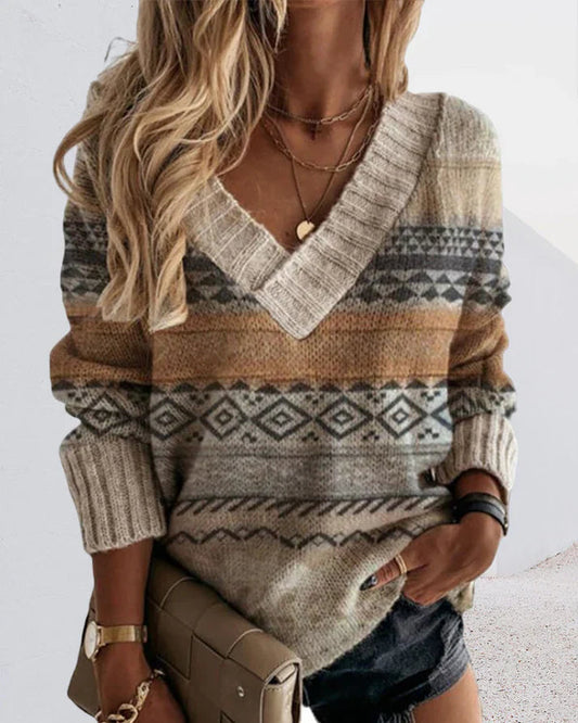 Francisca® | V-neck sweater