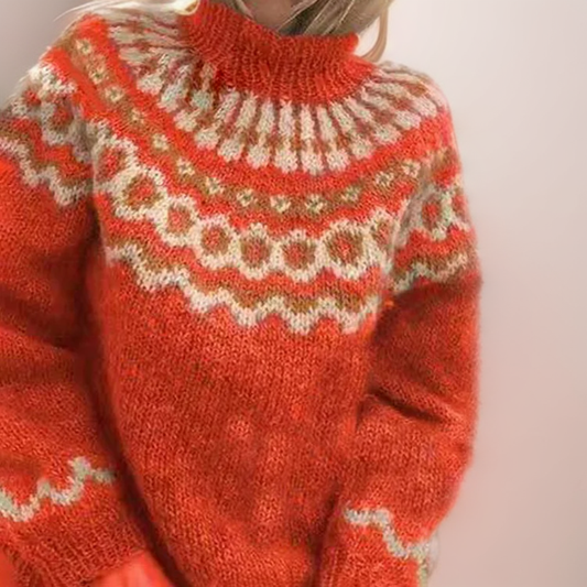 Yasmina® | Thick and comfortable collared sweater