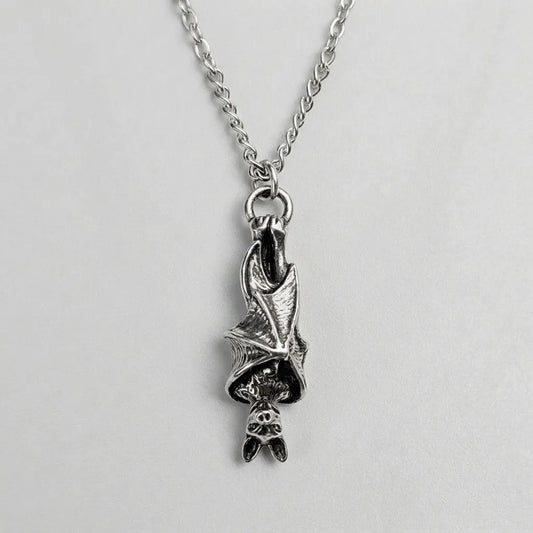 The Resting Bat Necklace