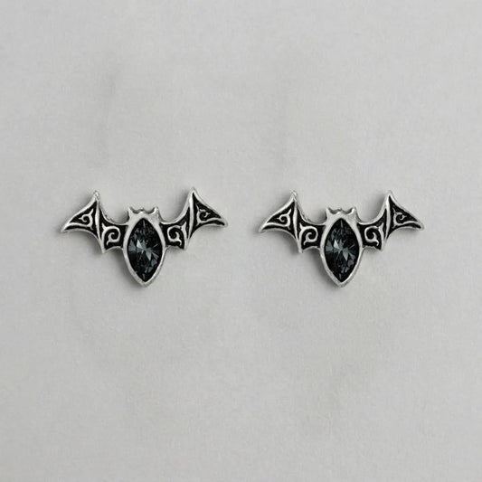 Gothic Night wing Earrings