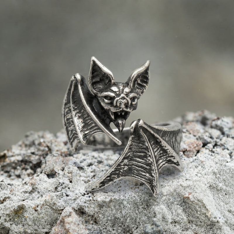 Midnight Bat Ring