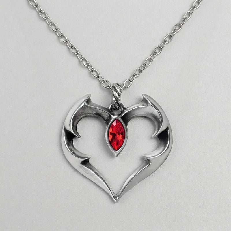 The Vampire Heart Necklace