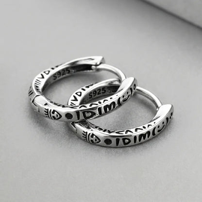 Ancient Script  Earrings