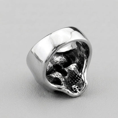Vintage-Style Skull Ring