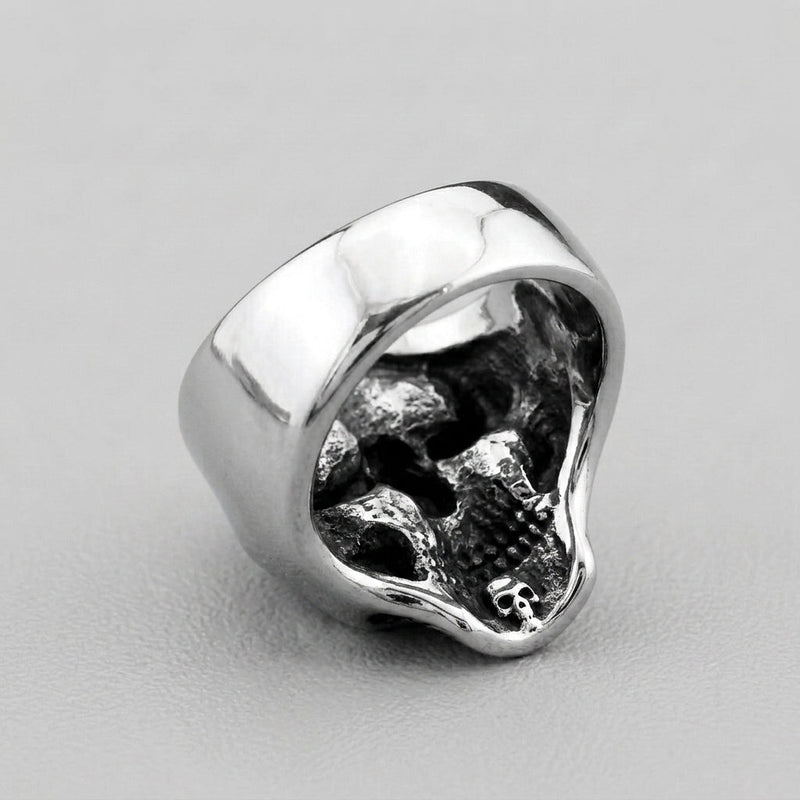Vintage-Style Skull Ring
