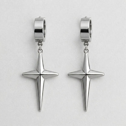 Razor Star Earrings