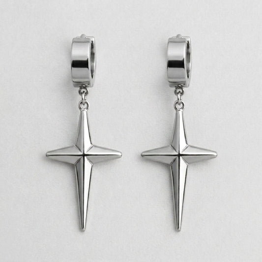 Razor Star Earrings